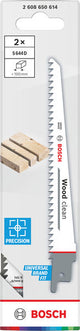 Säbelsägeblatt 1,25 x 19 x 150 mm S 644 D Wood cleaner (2-teilig)