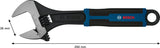 Rollgabelschlüssel 250 mm (10")