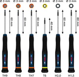 Präzisionsschraubendreher-Set TX/TH/H PRO (6-teilig)