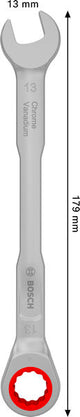 Ratschen-Ringmaulschlüssel 13 mm