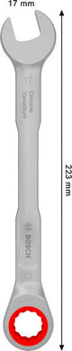 Ratschen-Ringmaulschlüssel 17 mm