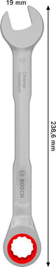 Ratschen-Ringmaulschlüssel 19 mm
