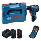 Produktbild von Akku-Bohrschrauber GSR12V-31 inkl. 2x Akku GBA12V-20 und L-BOXX 102