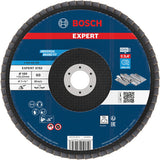 Produktbild von Fächerschleifscheibe 180 mm K60 EXPERT X782 gewinkelt GF T29