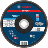 Produktbild von Fächerschleifscheibe 180 mm K80 EXPERT X782 gewinkelt GF T29