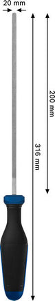Flachfeile 200 mm (8")