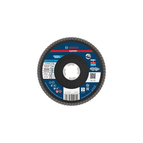 Produktbild von Fächerschleifscheibe 125 mm K80 EXPERT X782 gewinkelt X-Lock trimmbar T29