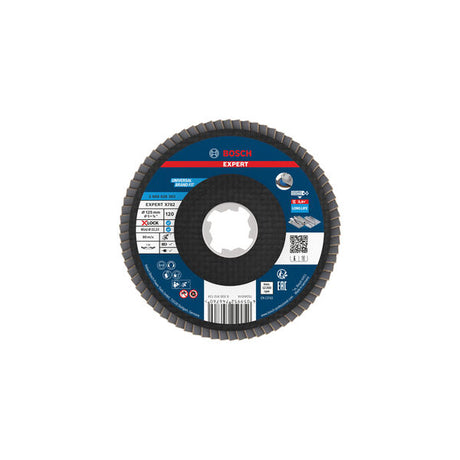 Produktbild von Fächerschleifscheibe 125 mm K120 EXPERT X782 gewinkelt X-Lock trimmbar T29