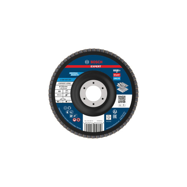 Produktbild von Fächerschleifscheibe 125 mm K40 EXPERT X782 gerade T27