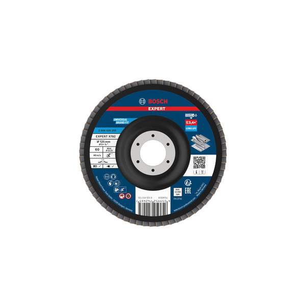Produktbild von Fächerschleifscheibe 125 mm K60 EXPERT X782 gerade T27