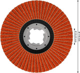 Fächerschleifscheibe 115 mm K40 EXPERT X782 gewinkelt Flex X-Lock T29