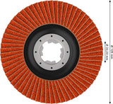 Fächerschleifscheibe 125 mm K40 EXPERT X782 gerade X-Lock T27