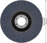 Fächerschleifscheibe 115 mm K60 PRO X571 gewinkelt T29