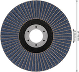 Fächerschleifscheibe 115 mm K40 PRO X571 gewinkelt T29