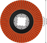 Fächerschleifscheibe 115 mm K40 EXPERT X782 gewinkelt X-Lock GF T29