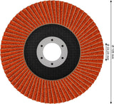 Fächerschleifscheibe 125 mm K80 EXPERT X782 gerade GF T27
