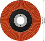 Fächerschleifscheibe 115 mm K120 EXPERT X782 gewinkelt GF T29