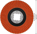 Fächerschleifscheibe 115 mm K40 EXPERT X782 gewinkelt trimmbar X-Lock T29