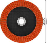 Fächerschleifscheibe 180 mm K60 EXPERT X782 gewinkelt GF T29