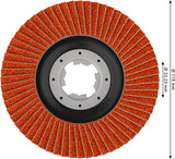 Fächerschleifscheibe 115 mm K60 EXPERT X782 gerade X-Lock T27