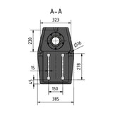 Säulenbohrmaschine OPTIdrill DP 33 Aktions-Set inkl. Maschinenschraubstock