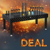 Produktbild von Siegmund Siegmund 28 Sonderaktion Schweißtisch Retro 2000x1000x200 inkl. Zubehör 280125.P 4262500757419