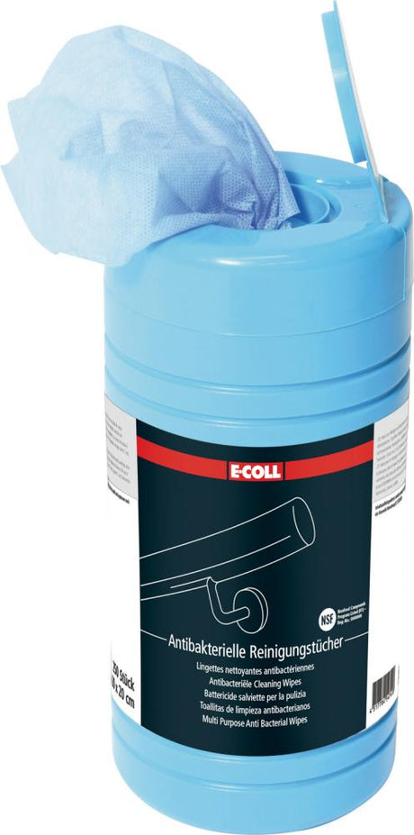 Produktbild von E-COLL Wischtuch, antibakteriell 250 Tücher 4270604456 4317784547413