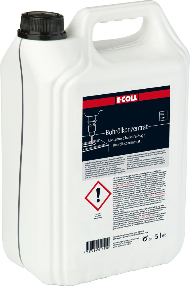 Produktbild von E-COLL Bohrölkonzentrat 5L Kanister chlorfrei 4270603516 4317784015530