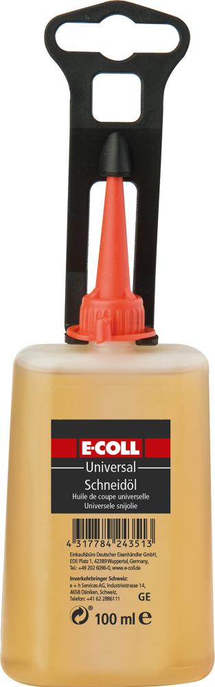 Produktbild von E-COLL Universal-Schneidöl 100ml Flasche (10 Stück) 4270603543 4317784243513