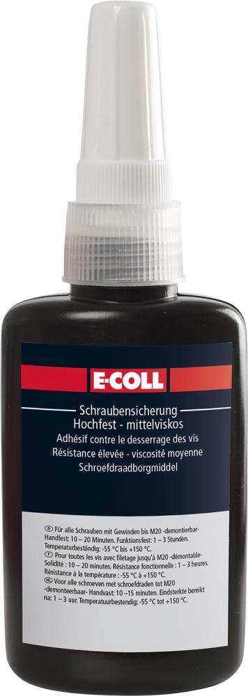 Schraubensicherung 50g hochfest-mittelviskos E-COLL 