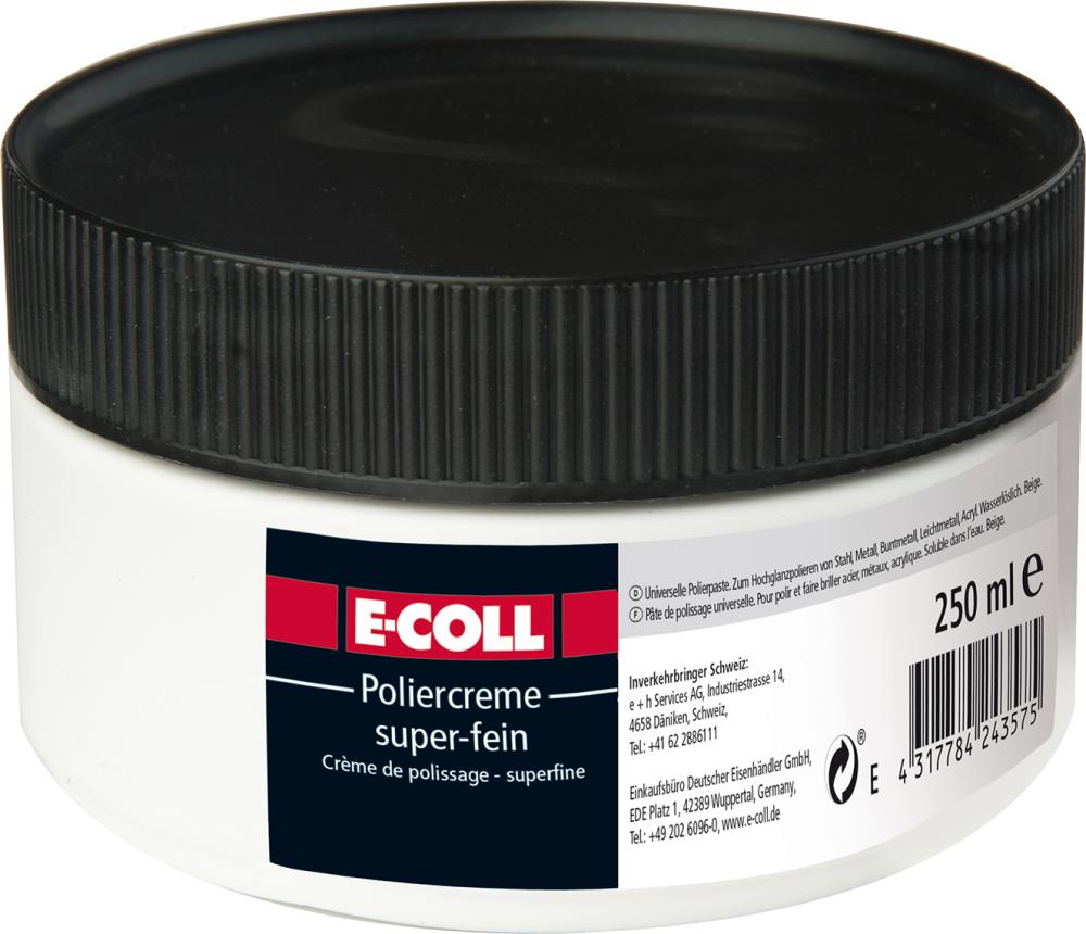 Poliercreme, grob 250ml Dose, rosa E-COLL 