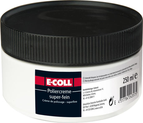 Produktbild von E-COLL Poliercreme super-fein 250ml Dose beige 4270602880 4317784243575