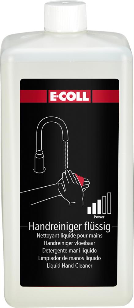 Produktbild von E-COLL Handreiniger flüssig 1L Flasche 4270602933 4317784305976
