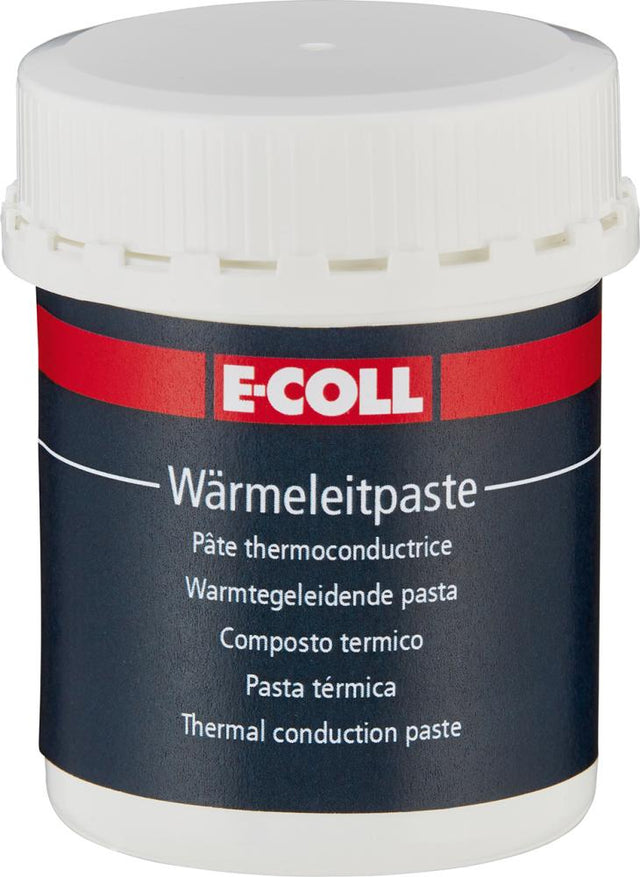 Wärmeleitpaste 150ml Dose, weiß E-COLL 