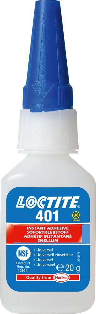 LOCTITE 401 BO20G EN/DE Sofortklebstoff Henkel 