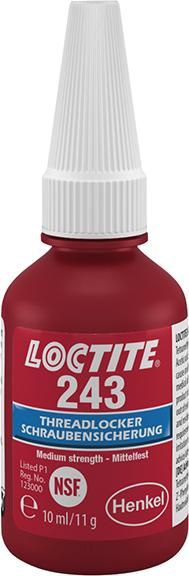 LOCTITE 243 BO10ML EN/DE Schraubensicherung Henkel 