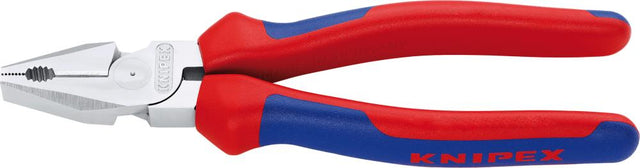 Kraft-Kombinationszange verchromt mit Mehrkomponenten-Griffen 225mm KNIPEX