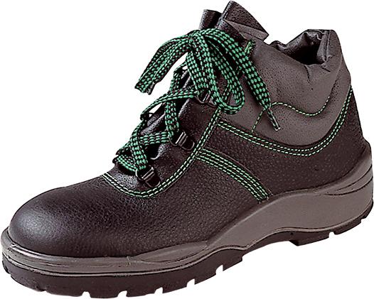 Bau-Schnürstiefel 39000, S3, Gr. 42, schwarz/grau  