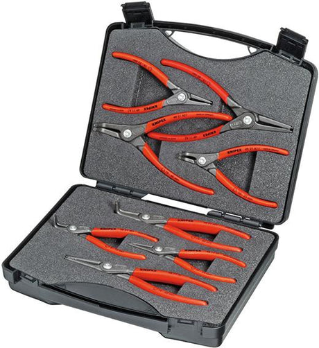 Produktbild von KNIPEX Sicherungsringzangen-Satz Präzision 8-teilig 00 21 25 4003773050131