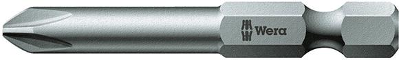 Bit zähhart 1/4" DIN 3126 E6,3 PH1x70mm Wera