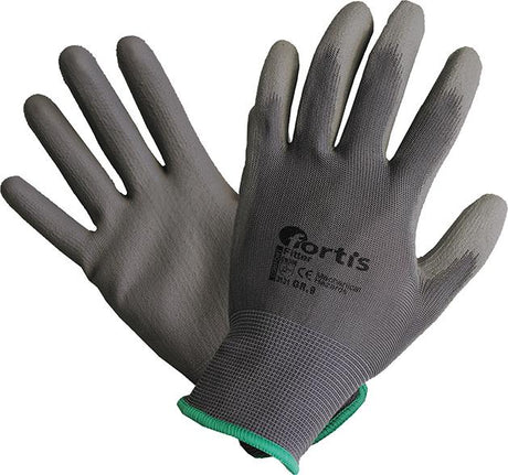 Produktbild von FORTIS Handschuhe Fitter PU/Nylon grau Größe 7 (12 Paar) 4271824050 4317784794046