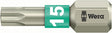 Bit rostfrei 1/4" DIN 3126 C6,3 T15x25mm Wera