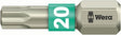 Bit rostfrei 1/4" DIN 3126 C6,3 T20x25mm Wera