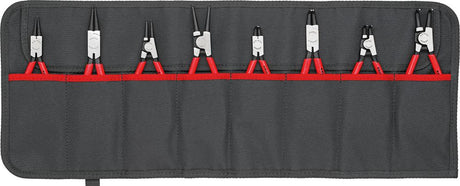 Produktbild von KNIPEX Sicherungsringzangen-Satz in Rolltasche 8-teilig 00 19 58 V01 4003773081562