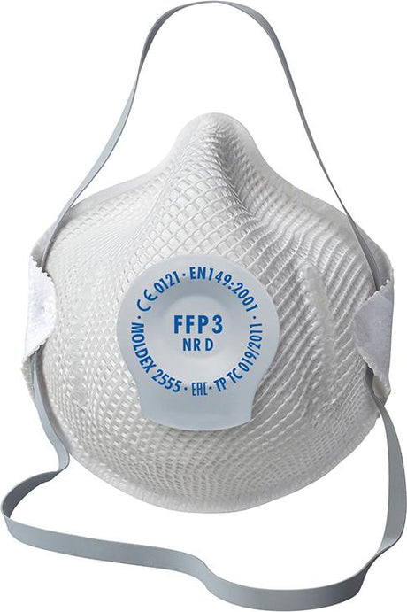 Produktbild von Moldex Atemschutzmaske 2555 Klassiker FFP3 NR D (20 Stück) 255501 4019444006727