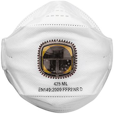 Produktbild von JSP Atemschutzmaske 425ML FFP2 mit Ventil (10 Stück) BGA172-202-N00 5038428320429