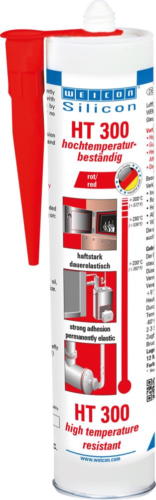 Produktbild von WEICON Silicon HT 300 310ml (12 Stück) 10000432 4024596005054