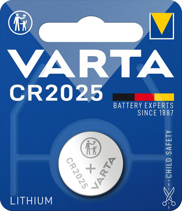 Knopfzelle Electronics CR 2025 VARTA 