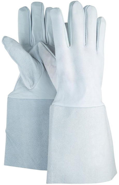 Produktbild von Strong Hand Lederhandschuhe Bihar 5-finger 35cm Größe 10 (12 Paar) 0270/10 4025888000788