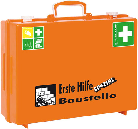 Produktbild von Söhngen Erste-Hilfe-Koffer Spezial MT-CD Baustelle orange 360101 4250108800293